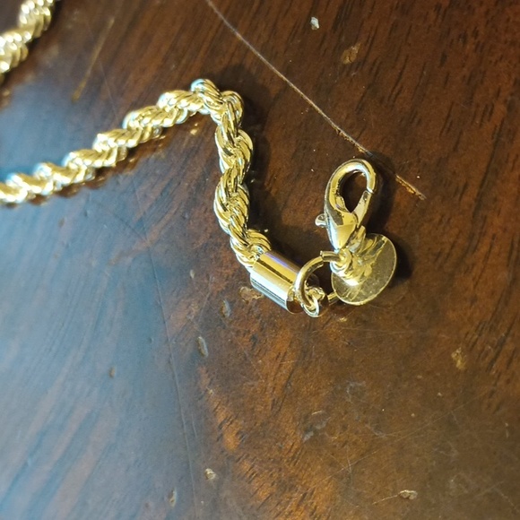 Silver 925 twisted rope bracelet - Picture 3 of 3